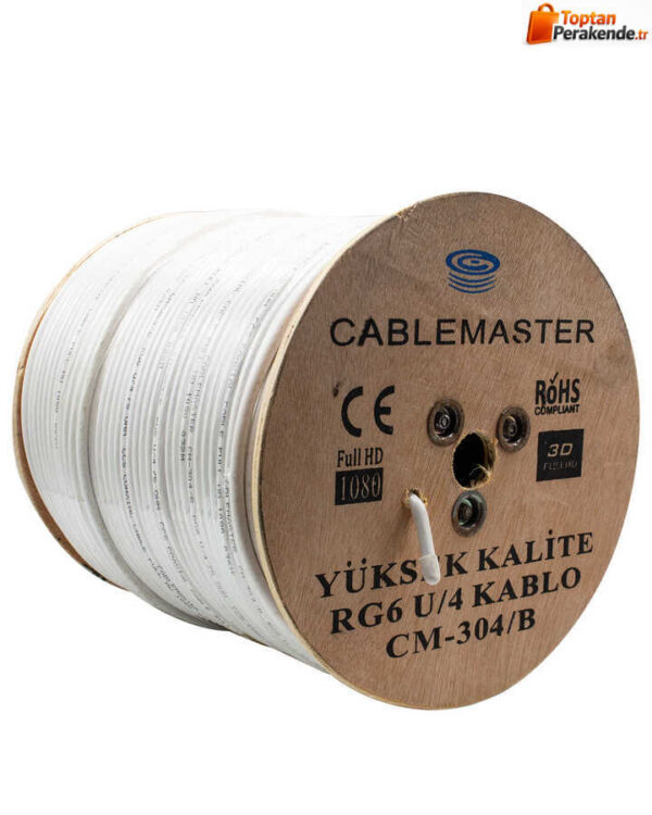 Cablemaster RG6 U4 CM-304 Anten Kablosu